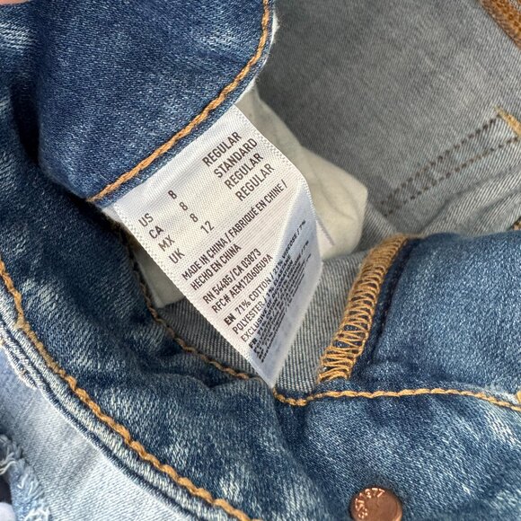 American Eagle Hi-Rise Mini Jean Skirt - Picture 3 of 3